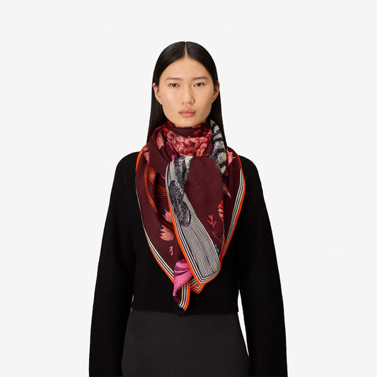 Inoui Editions Square 130 - Gustav - Burgundy