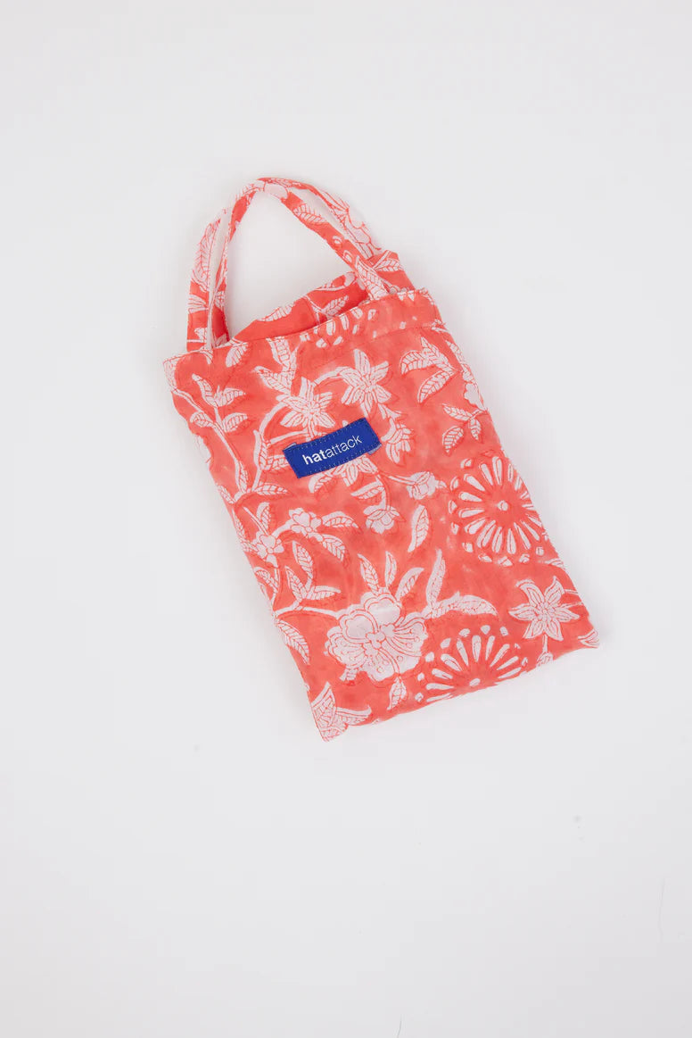 Hat Attack Floral Sarong in Coral
