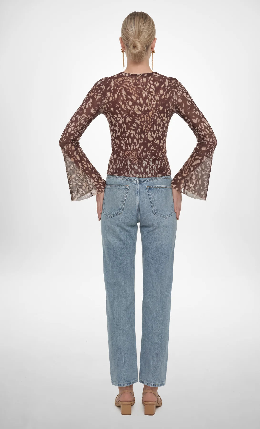 ESPECIA Chui Top, Brown