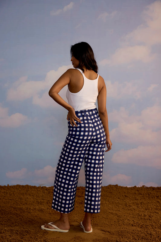 SZ BlockPrints, Painter Paint In Gingham