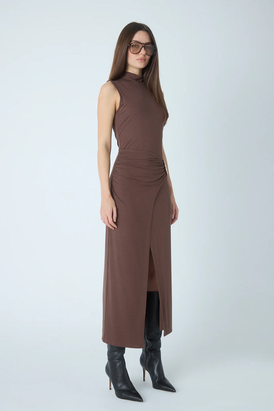 JS71 VIV Dress, Mocha