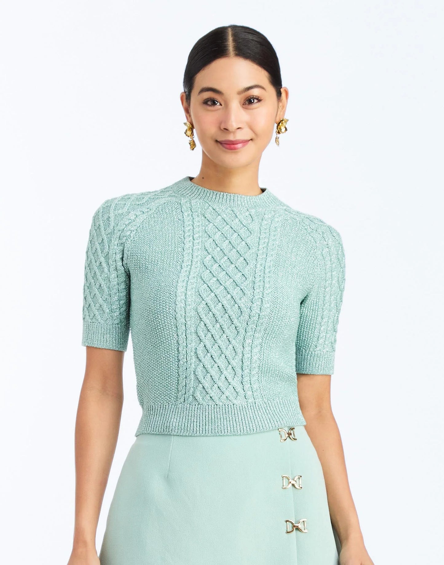 Mestiza NY Enya Sweater - Sea Glass Sweater