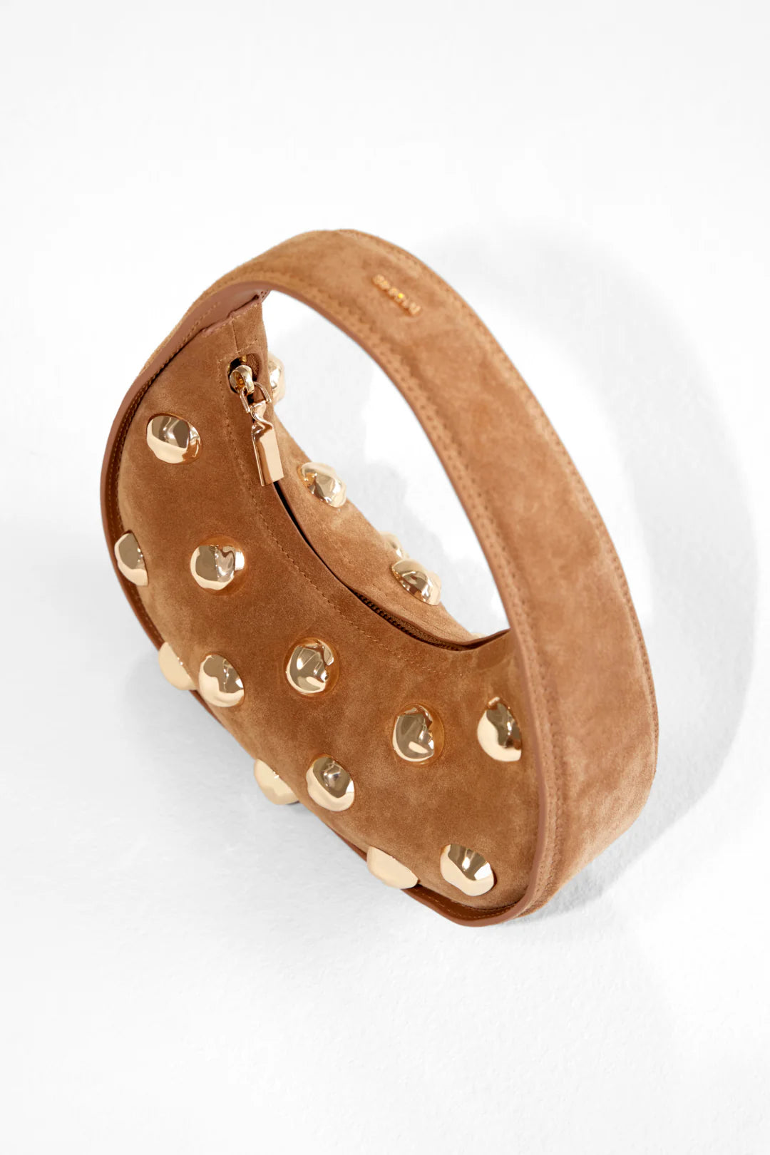 Simkhai Finn Studded Suede Shoulder Bag