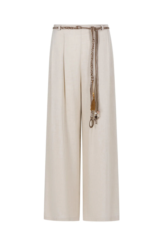GDS Zita Long Pants, Cream