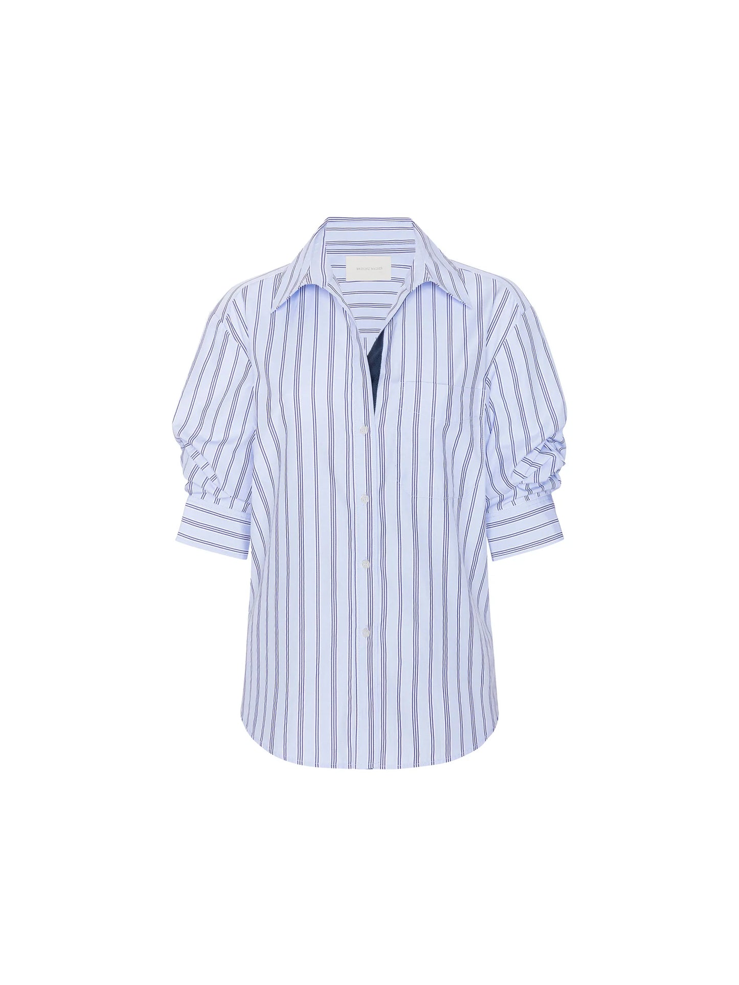 Brochu Walker the Pia Shirt in Montecito Stripe