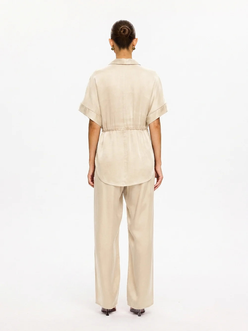 Kivari Jaxon Shirt- Champagne