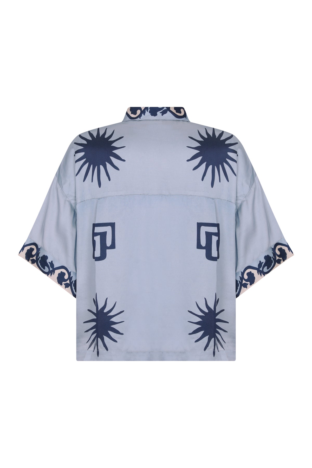 Carolina K Kimono Top Sun Chacana Blue