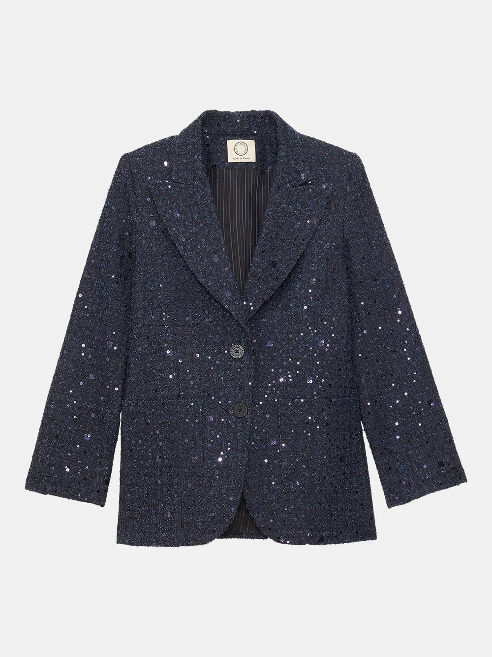 Ines De La Fressange - Thadée Blue Jacket