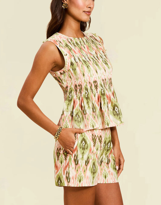 Mestiza Naomi Short in Sweet Pea Ikat