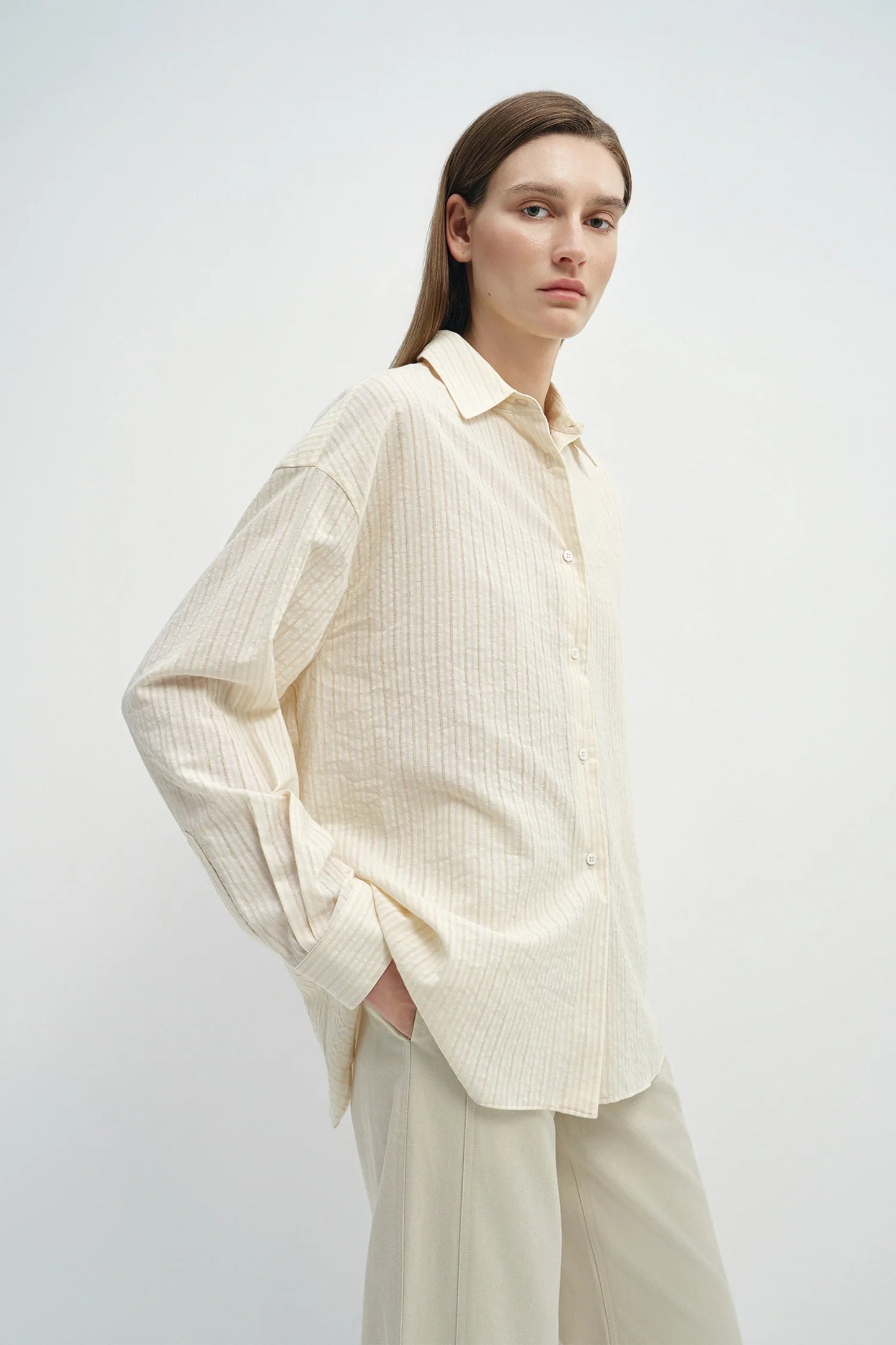 Rue Sophie Odette Yarn Dye Stripe Shirt