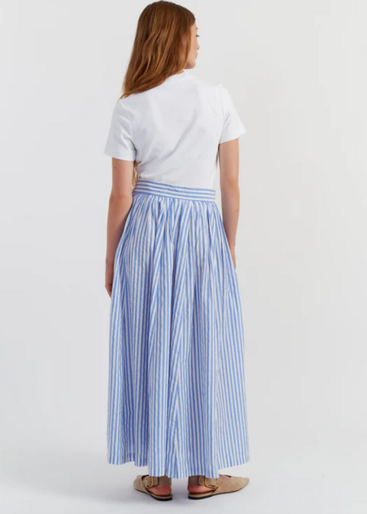 Chinti & Parker Oxford Stripe Skirt