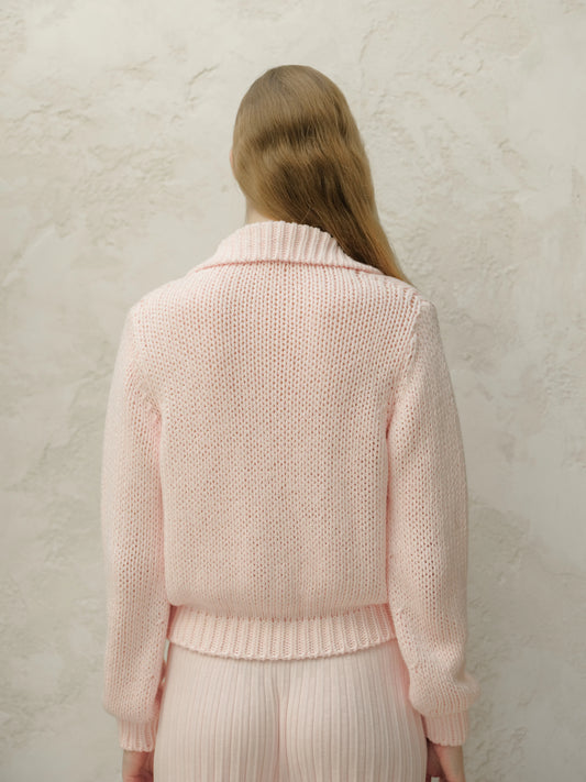 Cotton Bomber Rosa