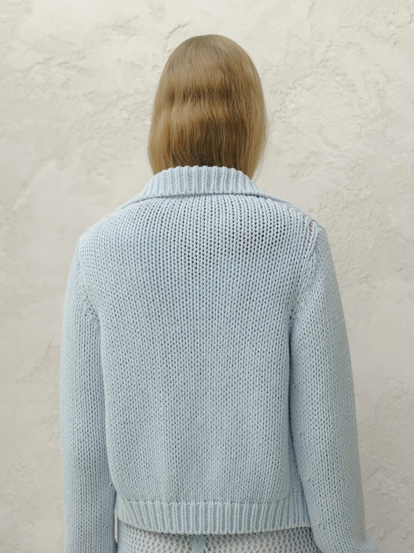 Cotton Bomber Azzuro