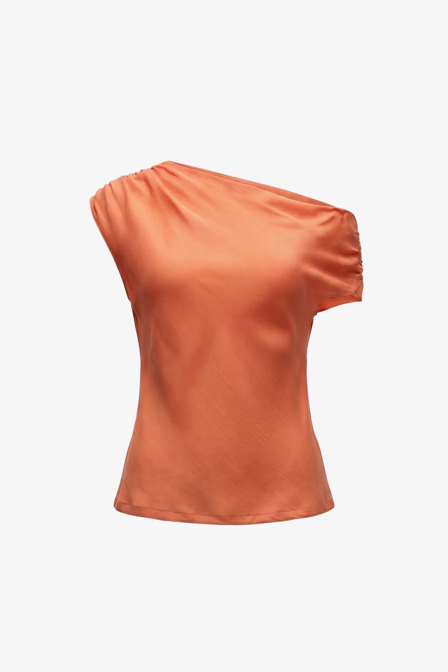 Toccin Veda Off the Shoulder Draped Top, Flame