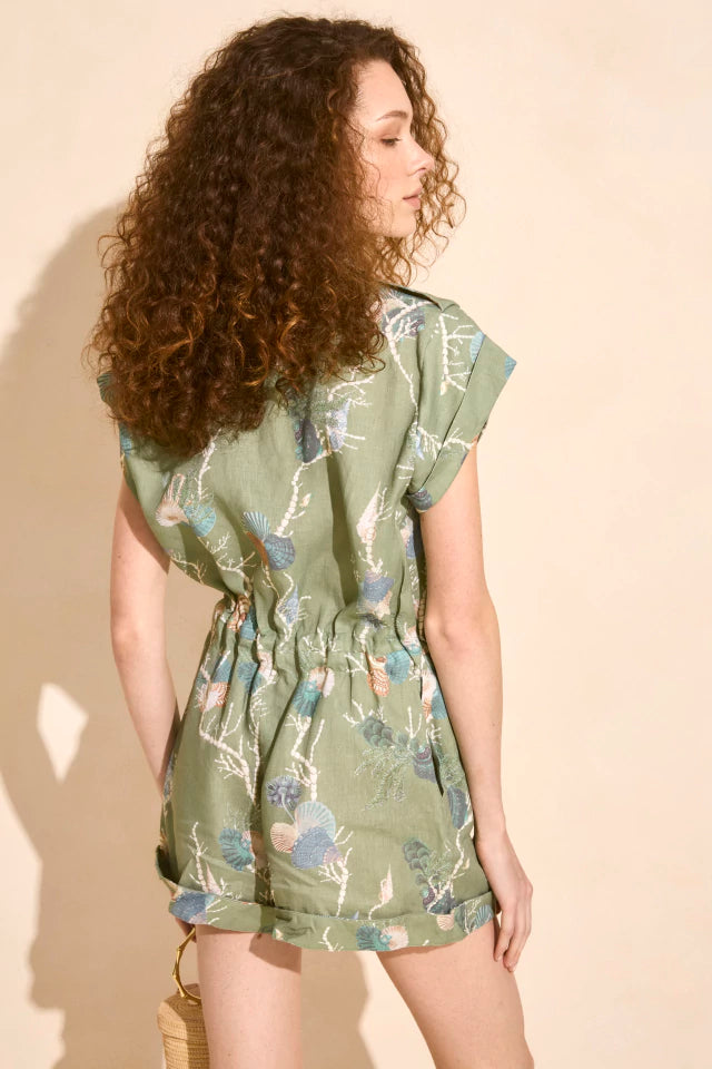 Solange M. Buenos Aires Yatay Jumpsuit Green