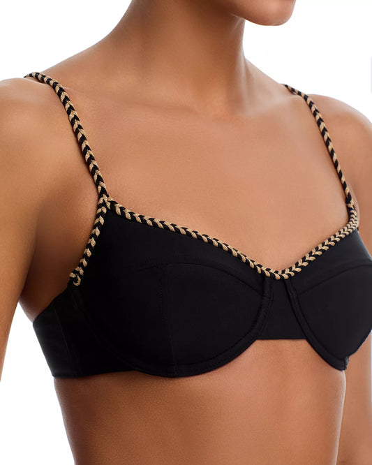 Ramy Brook Braided Mona Bikini Top