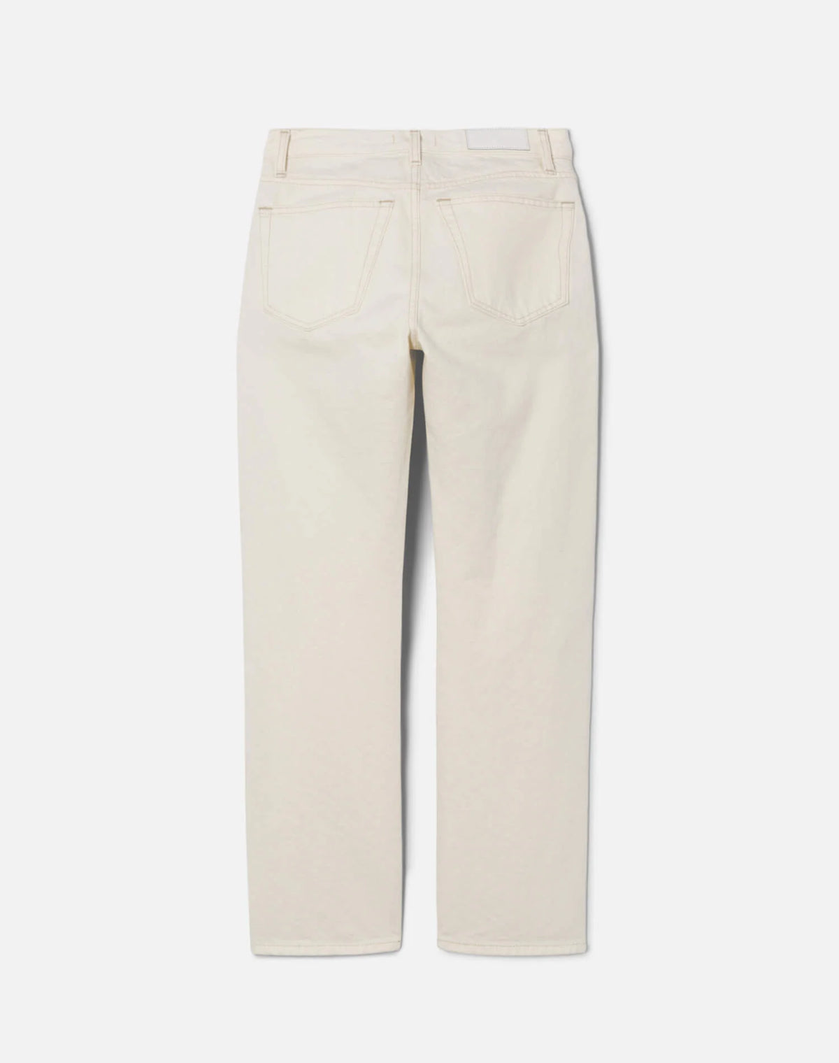 RE/DONE  Mid Rise Blondie Crop- Crema