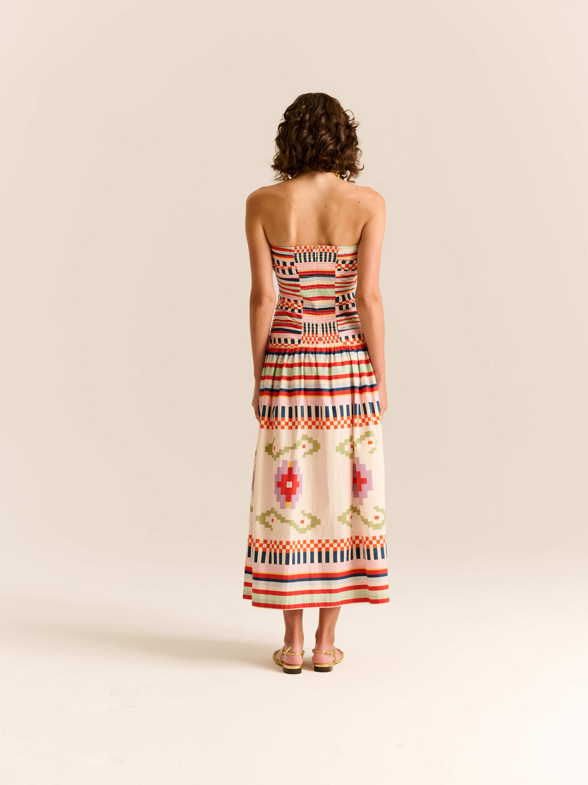 Carolina K Malla  Dress- Multi Print