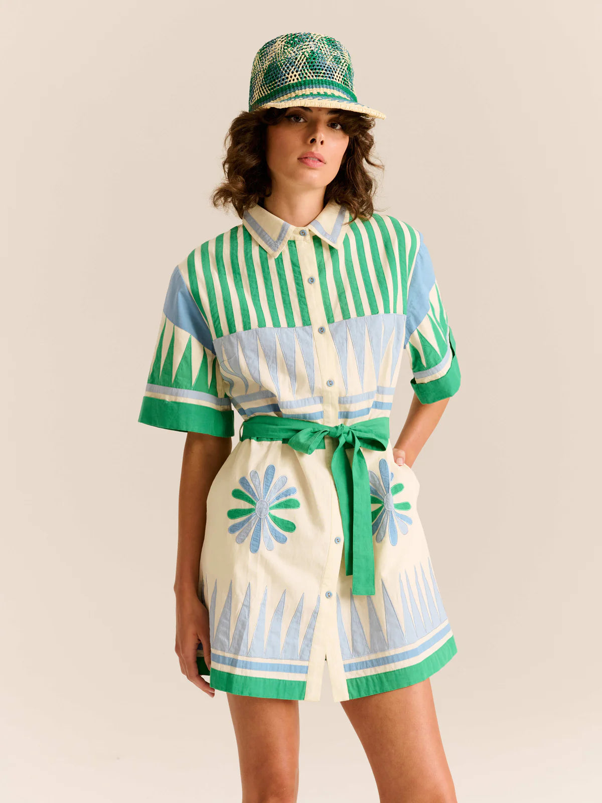 Carolina K Amaia Dress, Gardenia