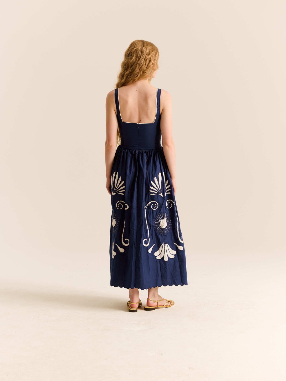 Carolina K Almara Dress- Poseidon