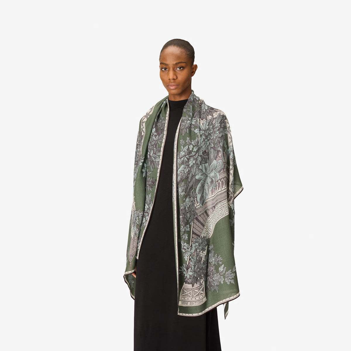 Inoui Editions Scarf 80 - 1889 - Khaki