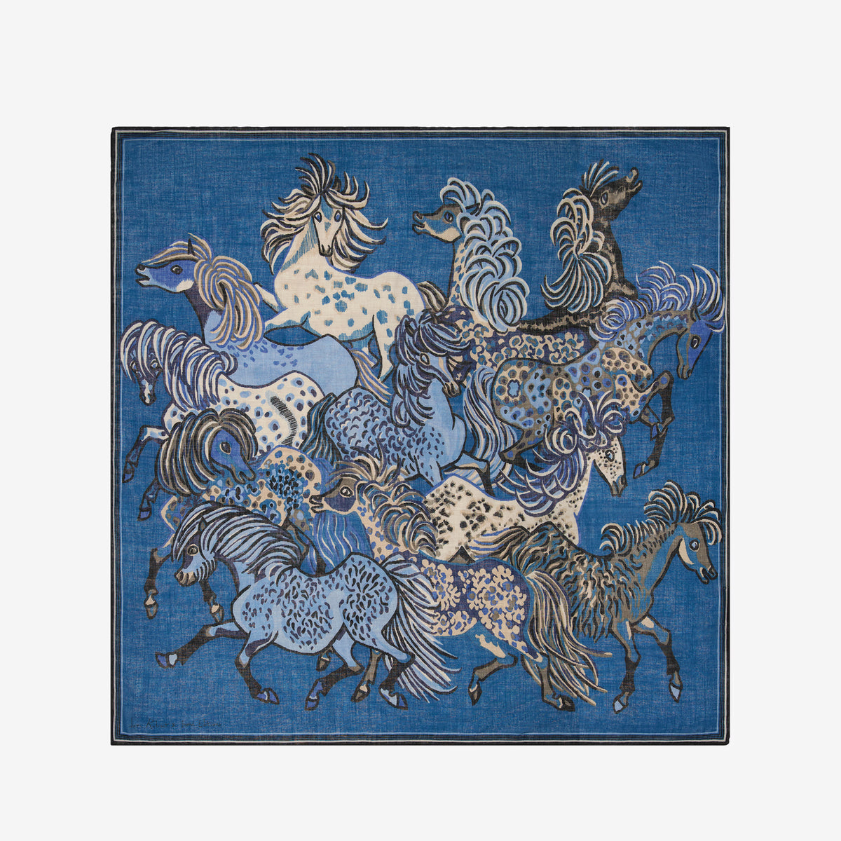 Inoui Editions Square 130- Western- Blue