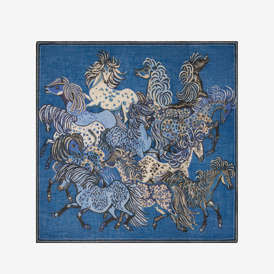 Inoui Editions Square 130- Western- Blue