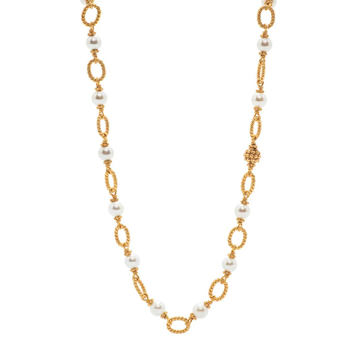 Berry Bead Chain, 24'' - Pearl
