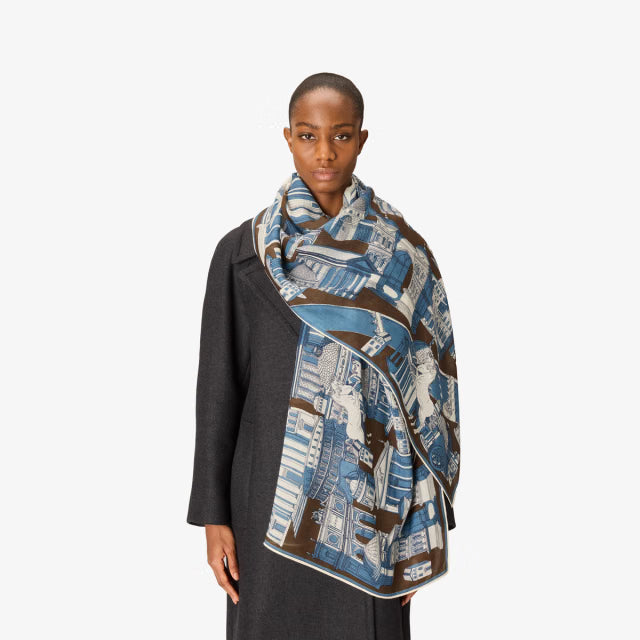Inoui Editions Scarf 55 - Rome - Khaki