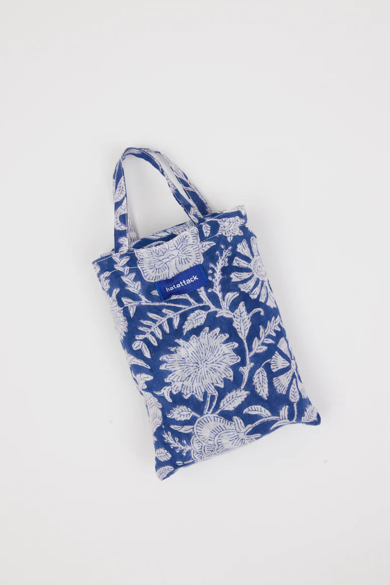 Hat Attack Floral Sarong in Navy