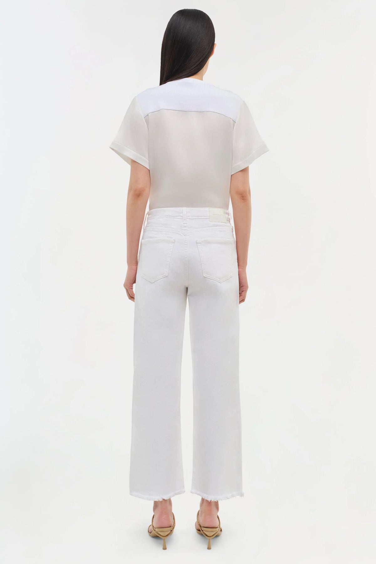 SIMKHAI Addy S/S T-Shirt, White