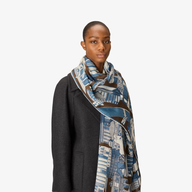 Inoui Editions Scarf 55 - Rome - Khaki