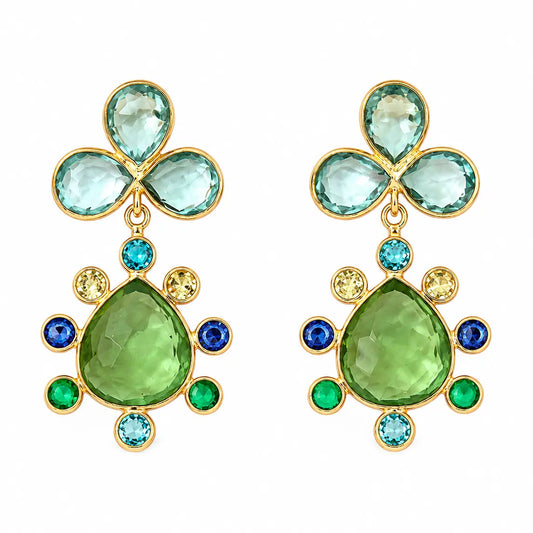 Julie Ryan Design Matilda Green Earring