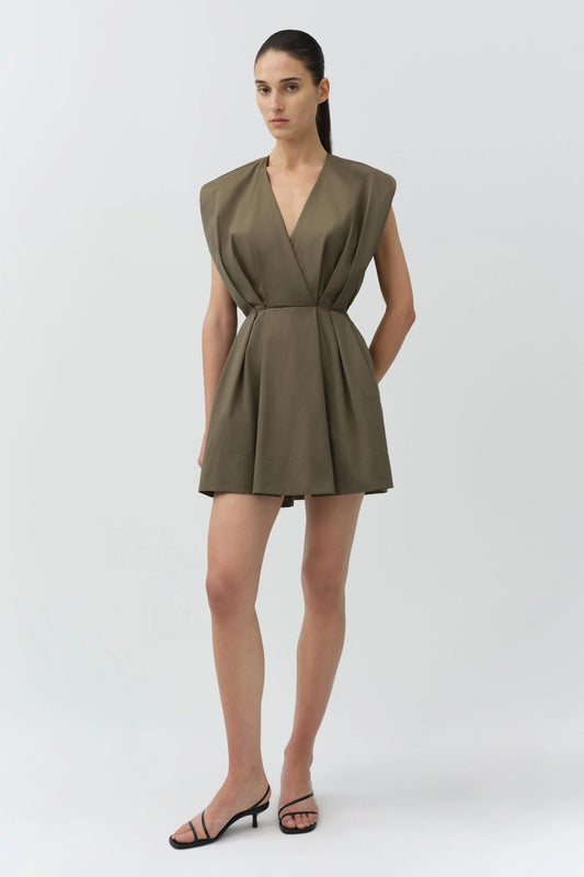 Simkhai Sefi Cotton Mini Dress
