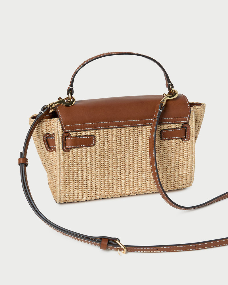 Loeffler Randall Alexei Natural/Cacao Crossbody