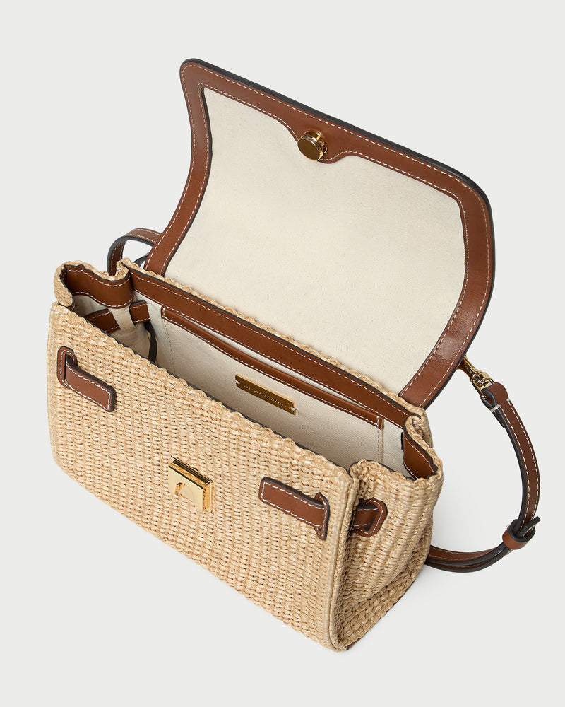 Loeffler Randall Alexei Natural/Cacao Crossbody