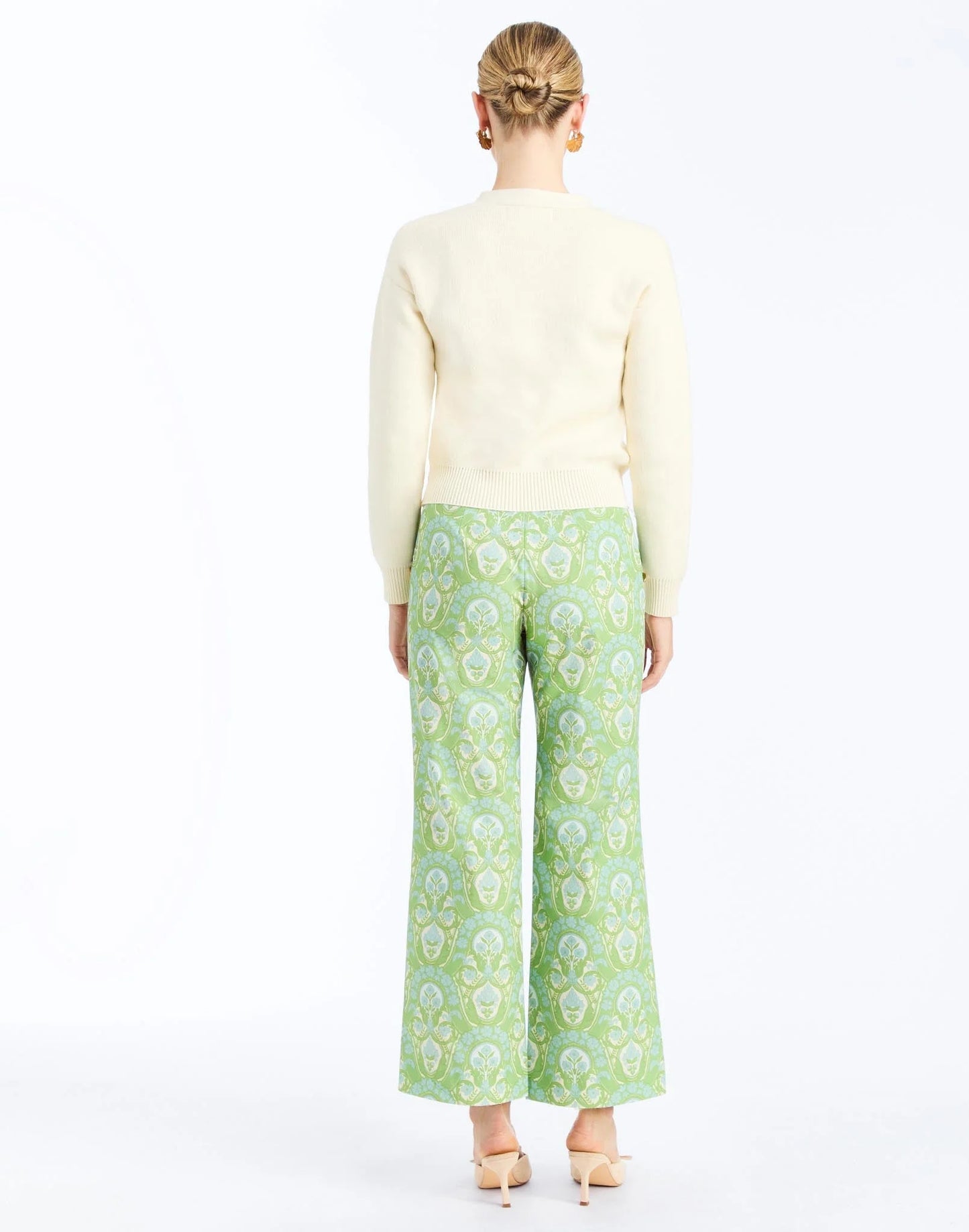 Mestiza NY Antonella Pant - Blue Trellis Vert