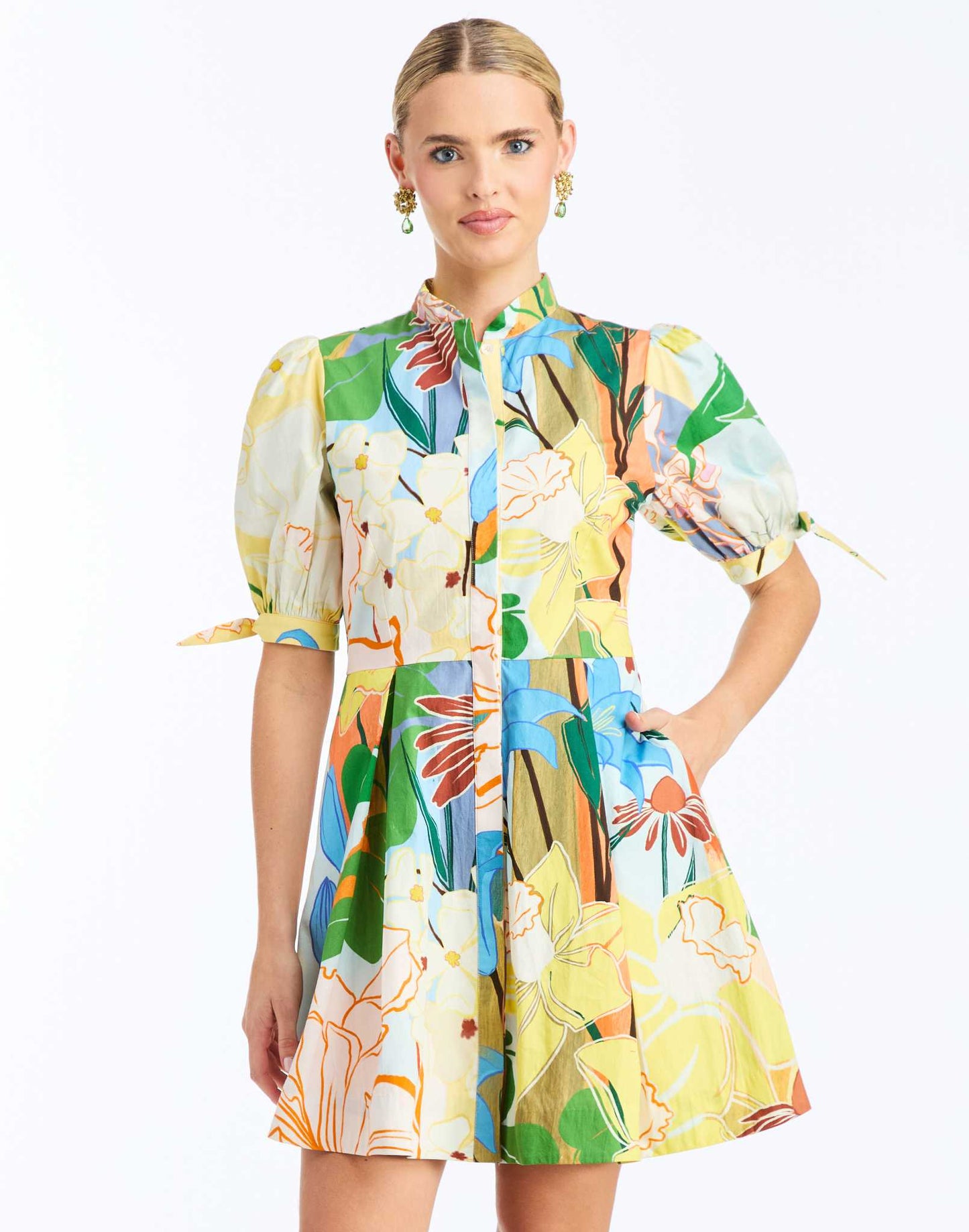 Mestiza NY Brooklyn Mini Dress Primrose