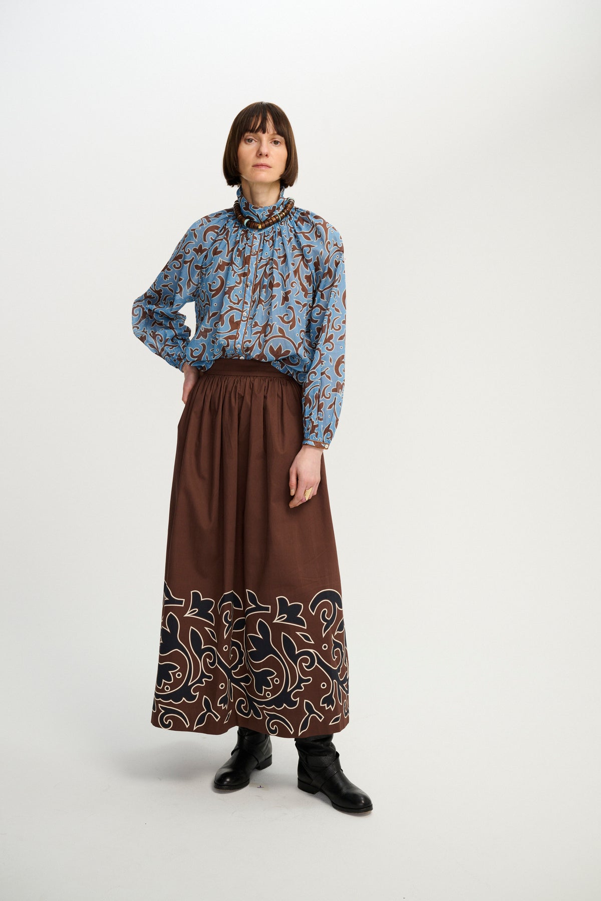 Carolina K Larissa Skirt Autumn Vine