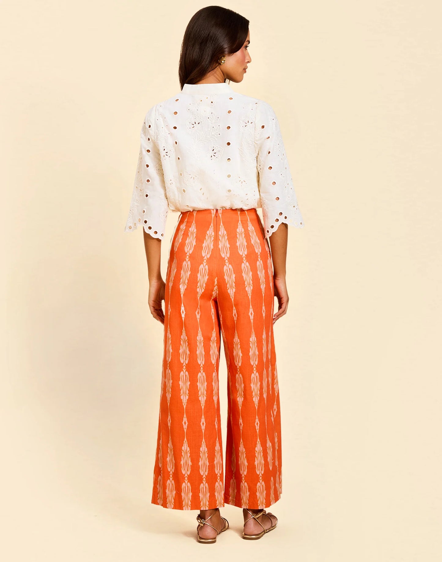 Mestiza Chloe Pant, Hibiscus Mosaic
