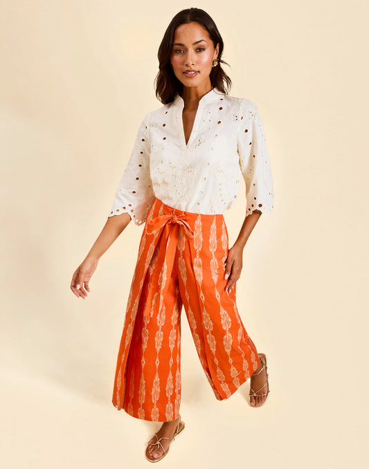 Mestiza Chloe Pant, Hibiscus Mosaic