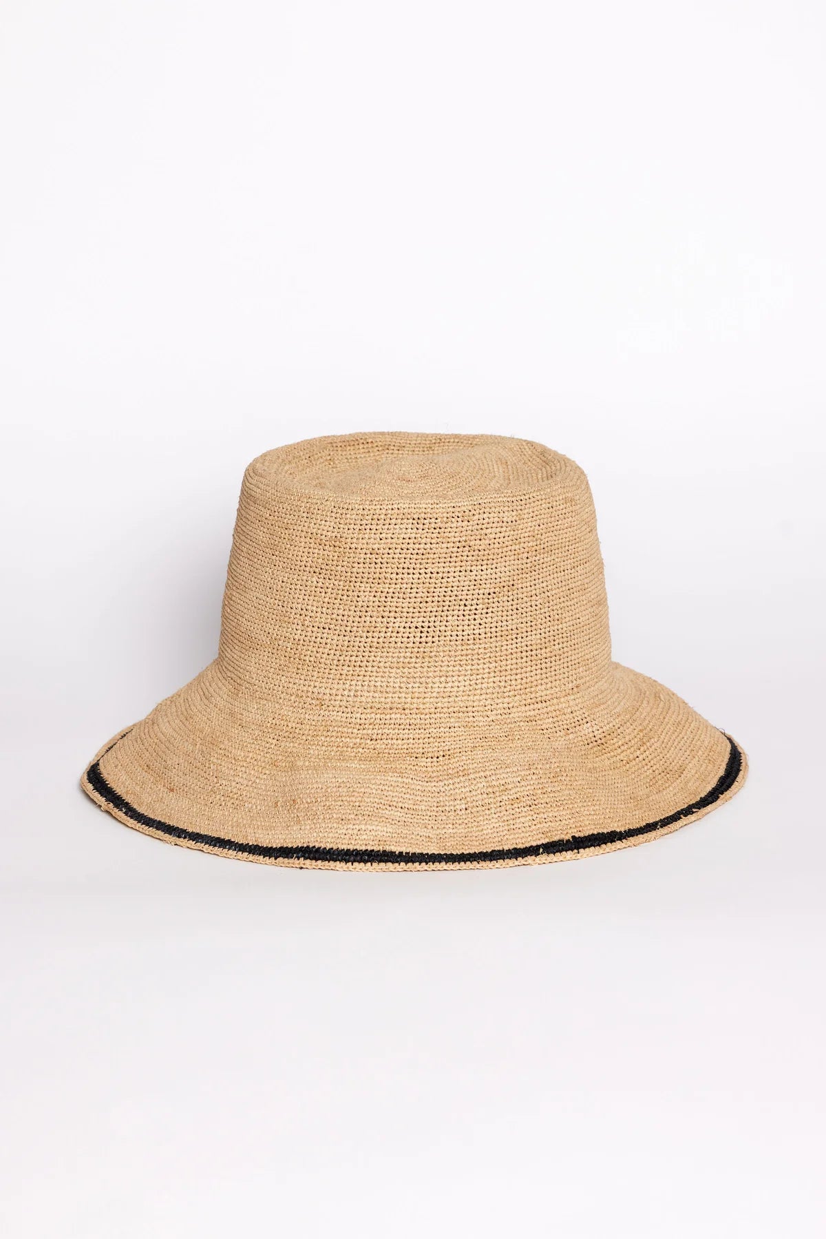 Hat Attack Stripe Edge Modern Crochet Bucket
