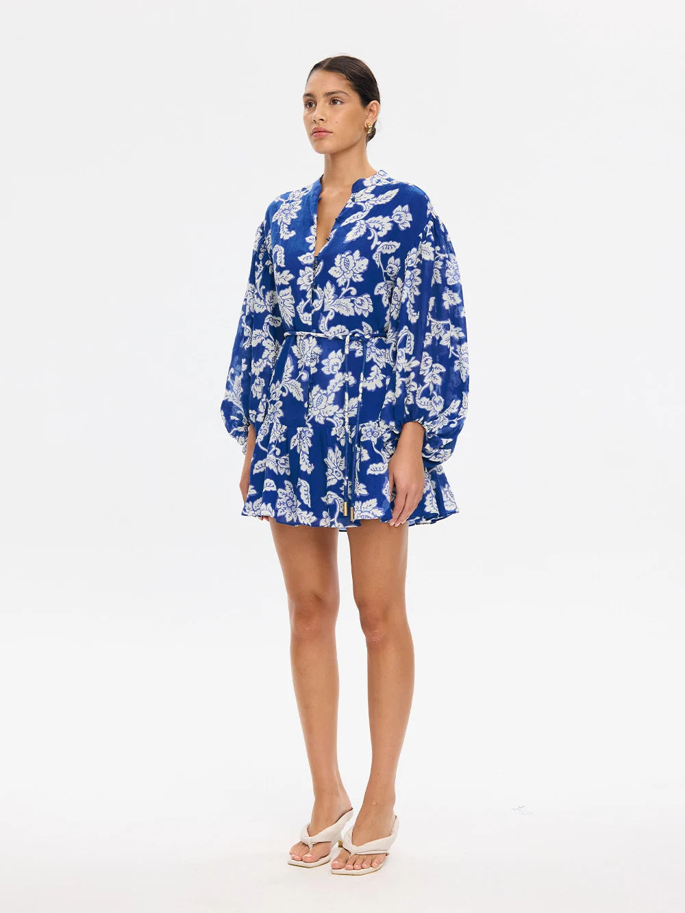Kivari Linda Sleeved Mini Dress