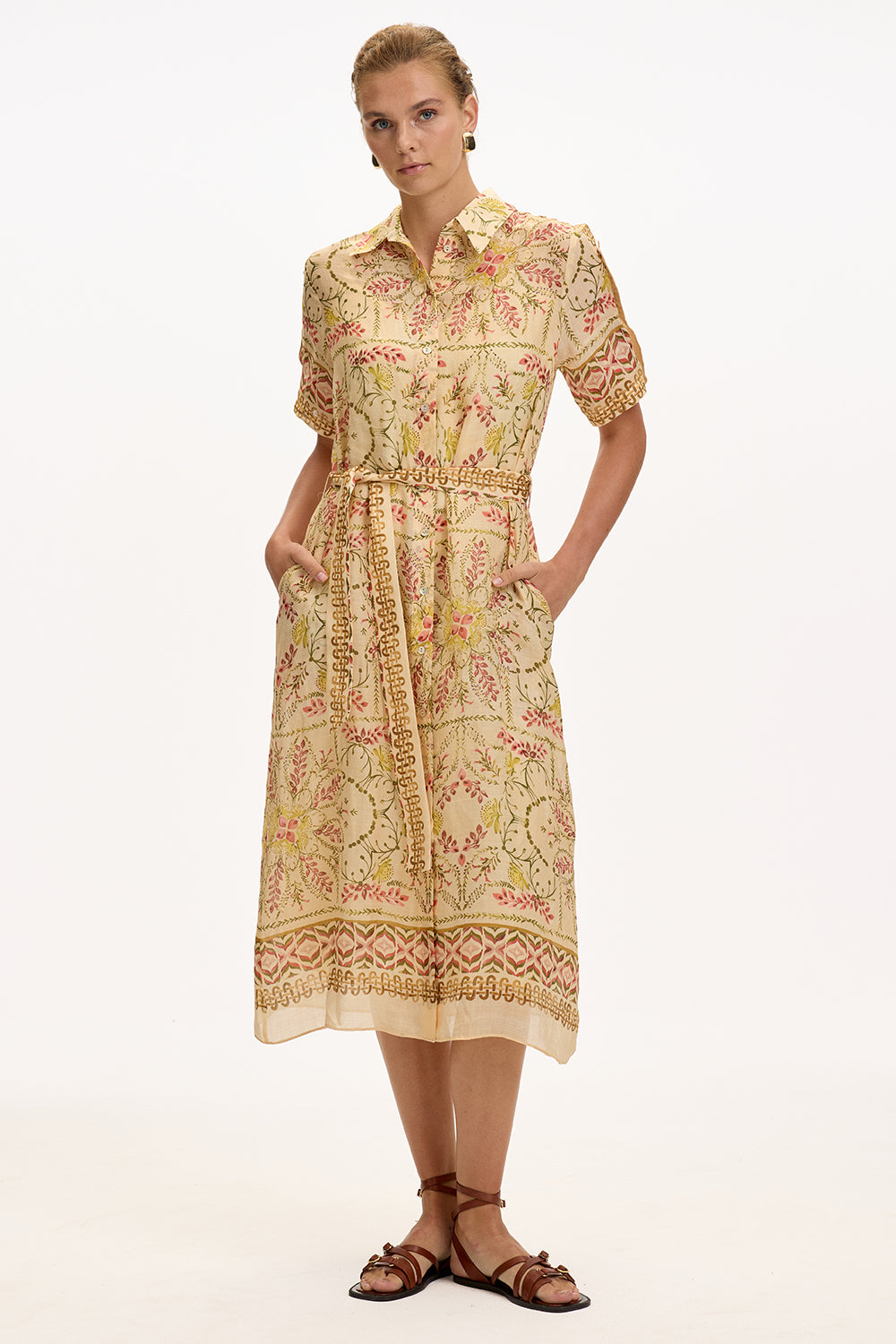 Exquise Abbey Floral  Dress
