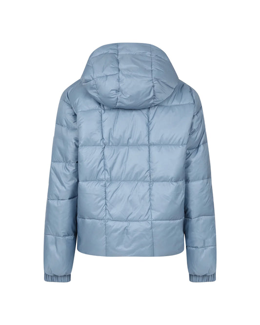 Silvian Heach Short Reversible Down Jacket with Jewel Buttons