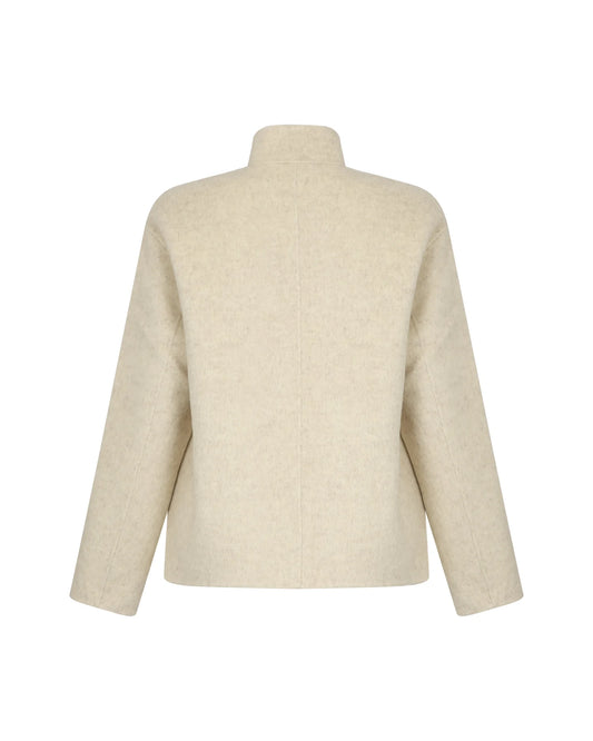 Silvian Heach - Cloth jacket with frogs and high collar