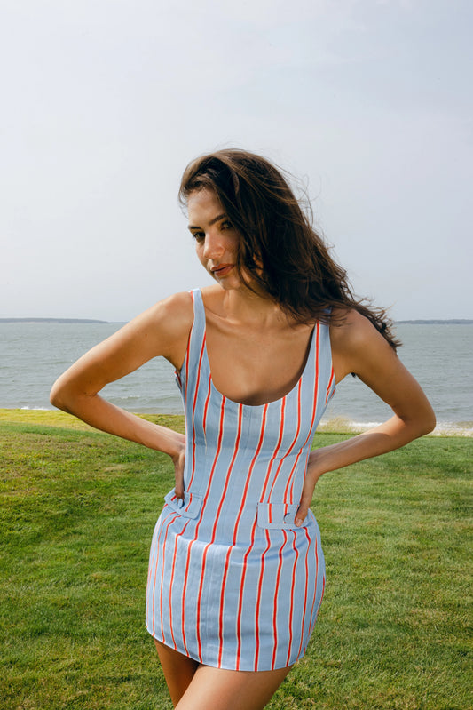 Sister NY Vienna Dress Harbor Stripe