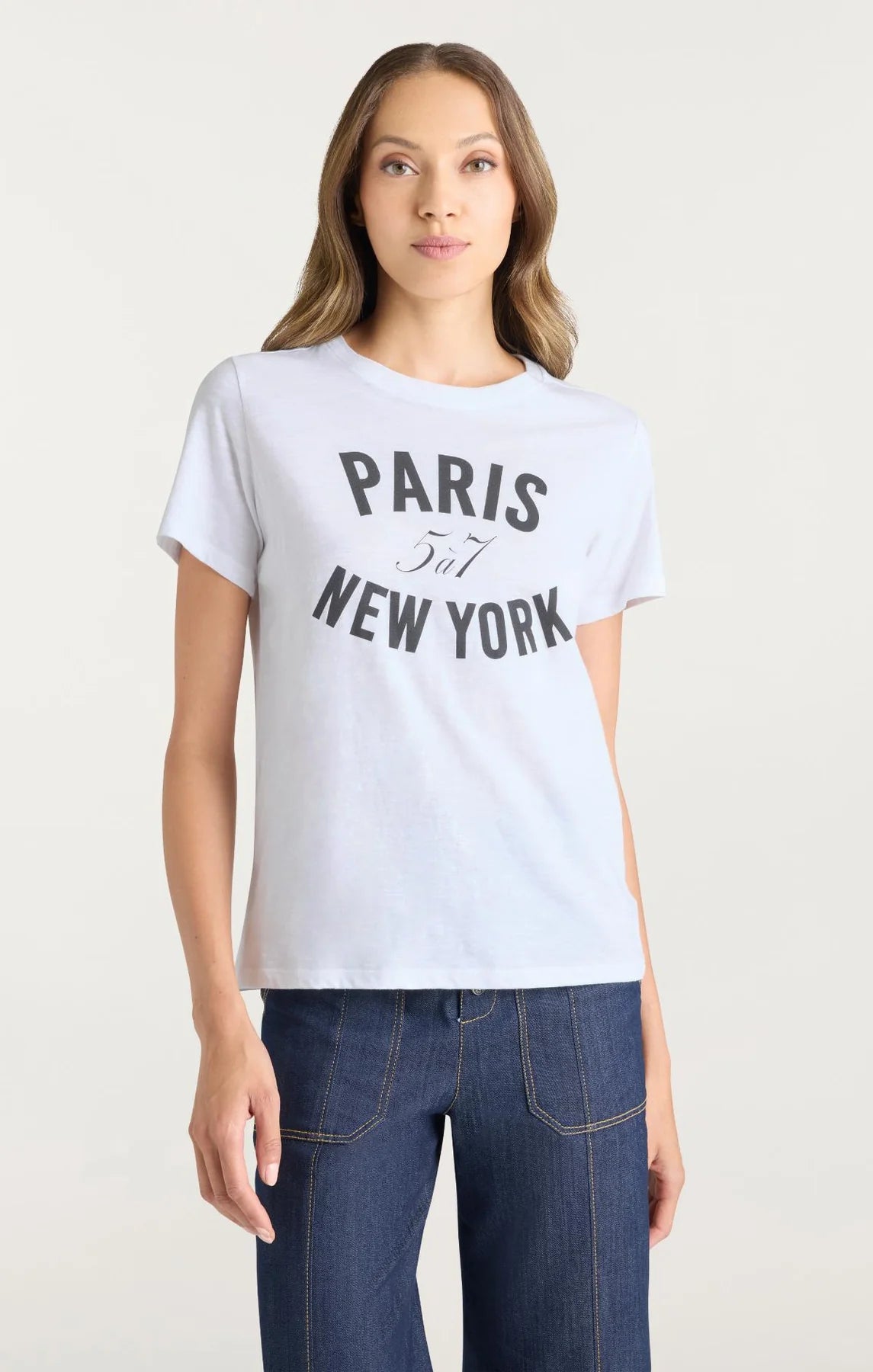 Cinq À Sept Graphic Tee Paris - NYC
