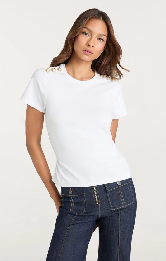 Cinq À Sept - Jasper Top White