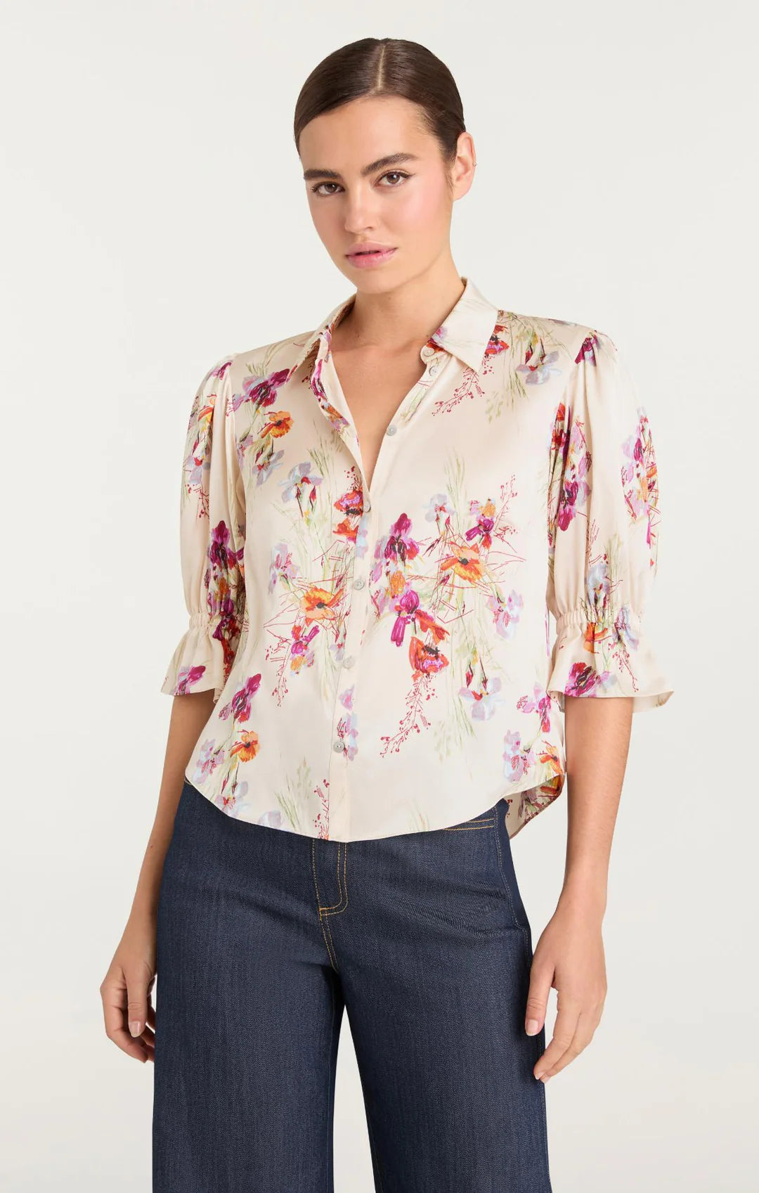 Cinq À Sept - Iris Bouquet Fiona Top
